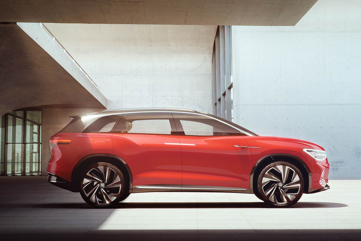 VW I.D. ROOMZZ: un gran SUV eléctrico para competir con el Tesla Model X