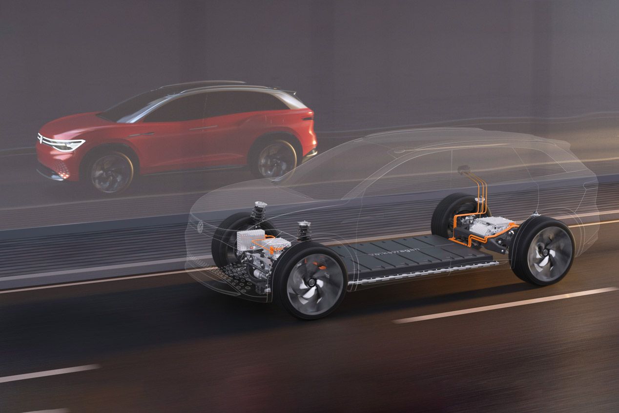 VW I.D. ROOMZZ: un gran SUV eléctrico para competir con el Tesla Model X