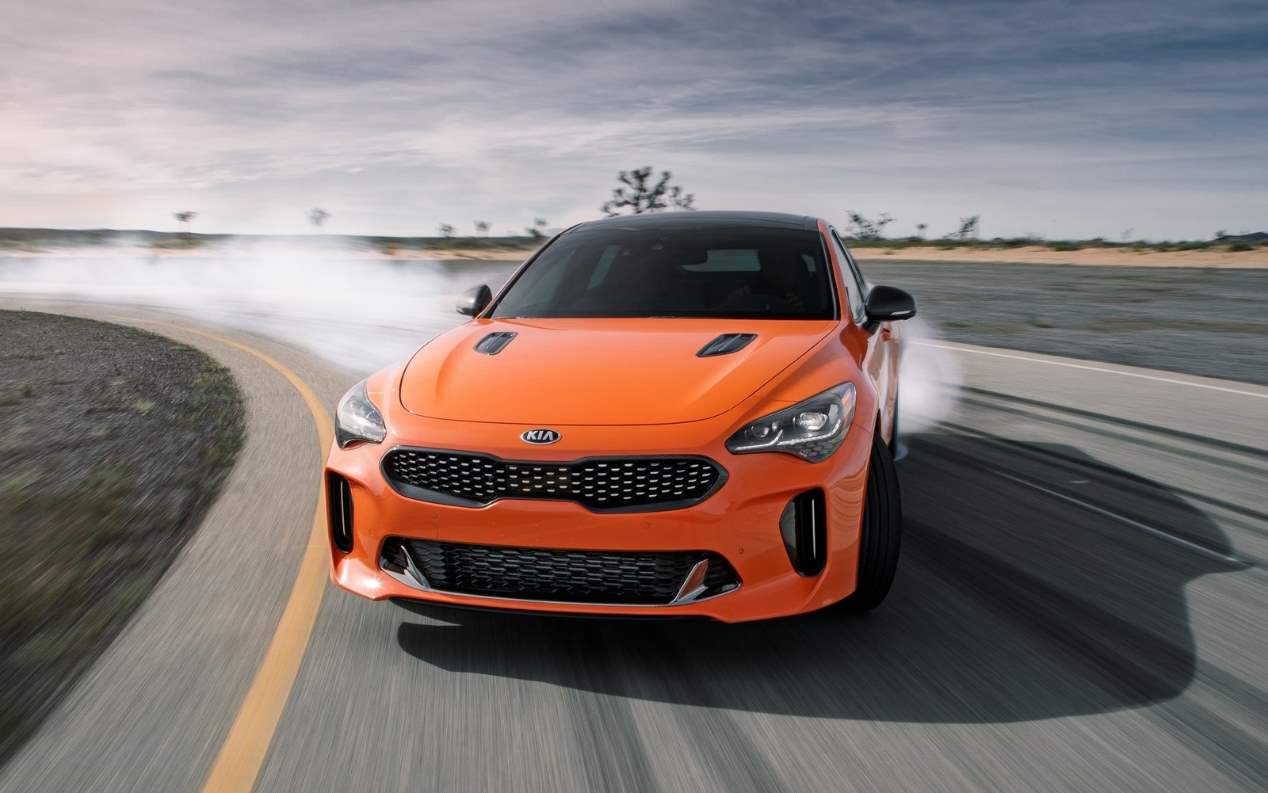 Kia Stinger GTS: las fotos de la nueva berlina deportiva