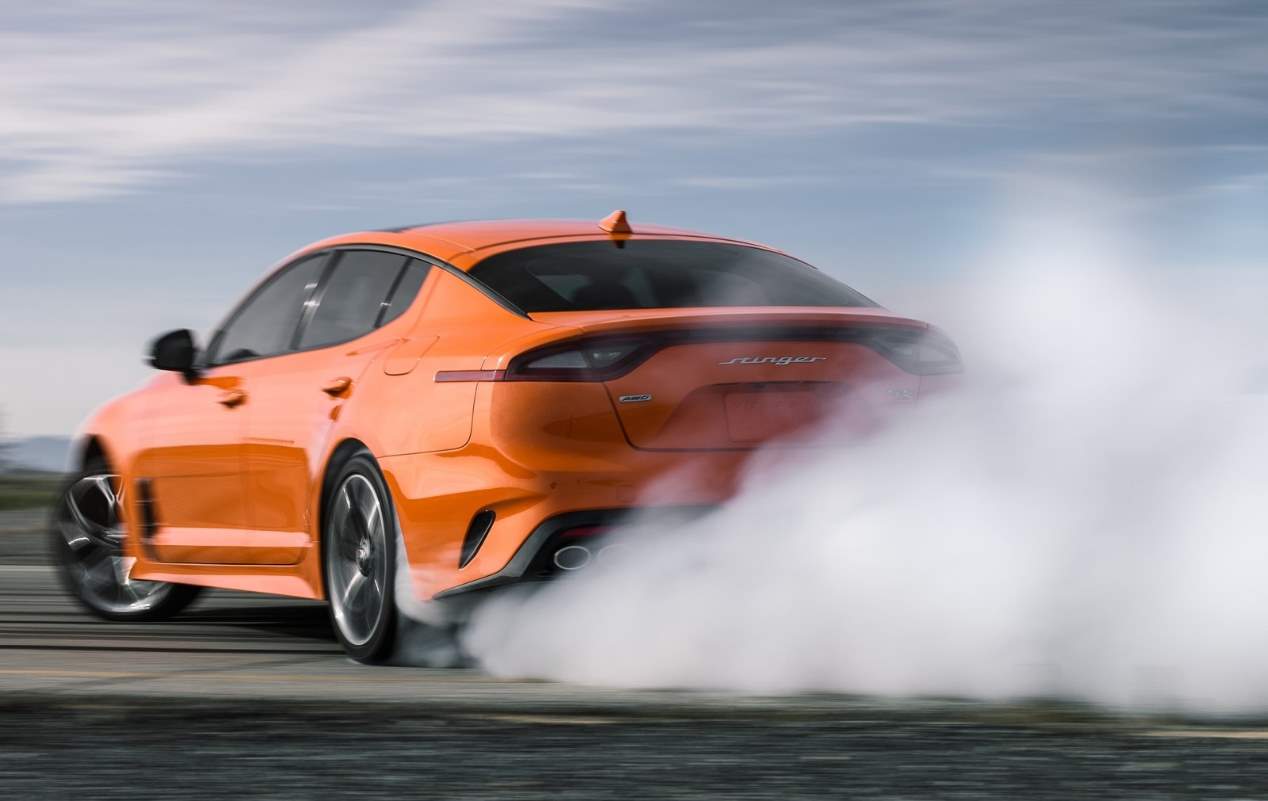 Kia Stinger GTS: las fotos de la nueva berlina deportiva