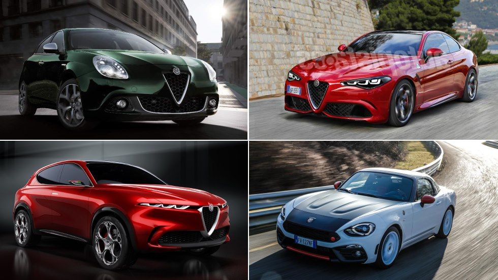 Todos los Abarth, Alfa Romeo y Fiat para 2019 y 2020: Giulietta, Stelvio, Tonale…