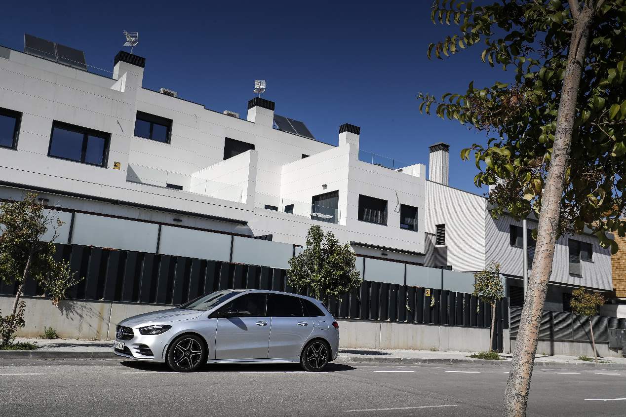 A prueba el Mercedes Clase B 200 d con motor diésel de 150 CV