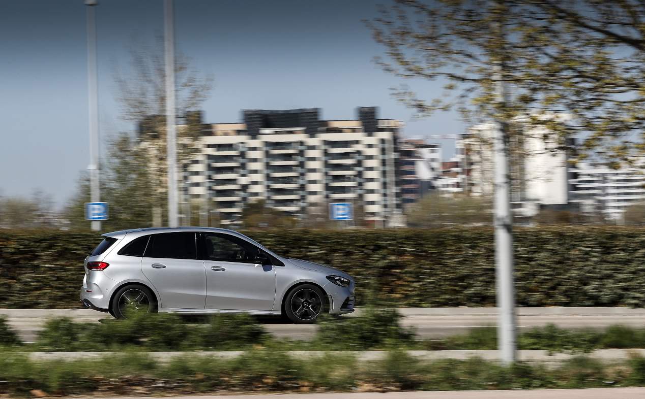 A prueba el Mercedes Clase B 200 d con motor diésel de 150 CV