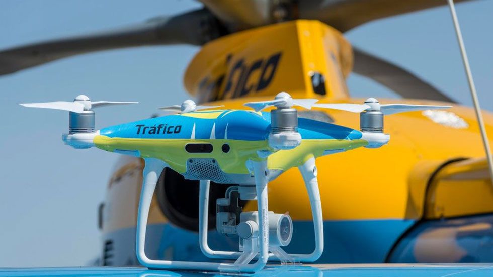 Así funcionan los drones de la DGT, en VIDEO