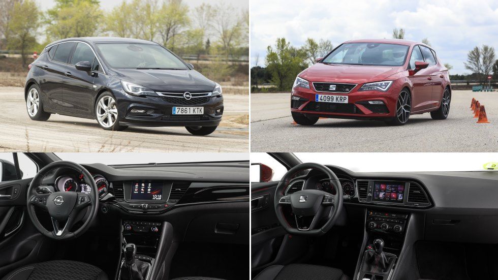 Seat León 1.5 EcoTSI vs Opel Astra 1.4 Turbo: ¿qué compacto es mejor en gasolina?