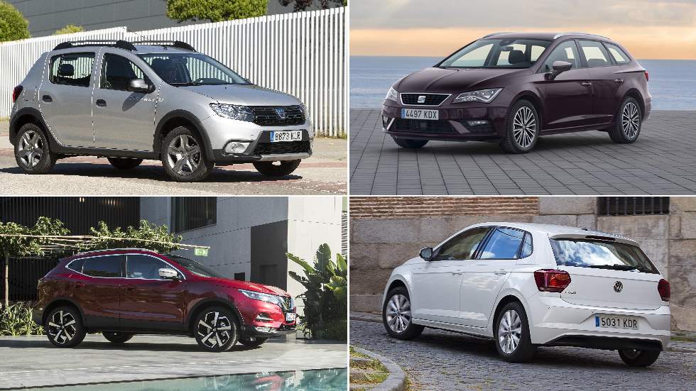Los coches y SUV más vendidos en 2019: así están las ventas