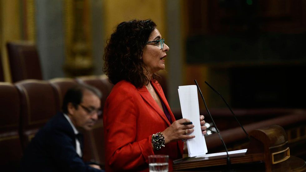 María Jesús Montero, ministra de Hacienda, el pasado noviembre