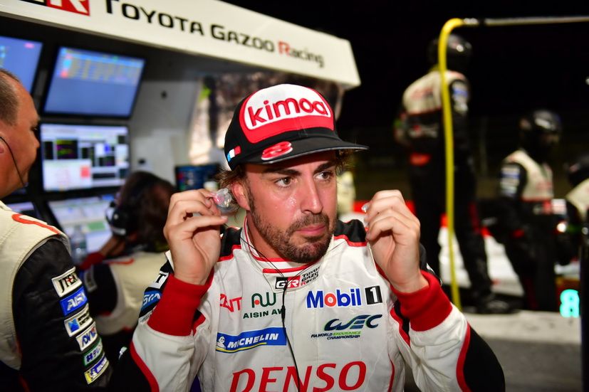 Fernando Alonso, piloto de Toyota Gazoo Racing en el WEC