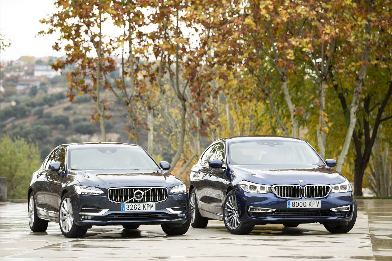 Comparativa BMW 620d Gran Turismo vs Volvo S90 D4