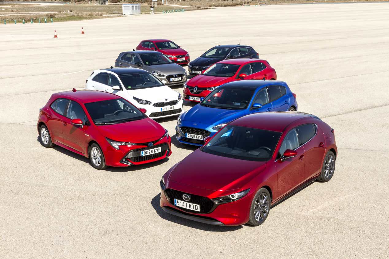 Comparativa: Seat León, Renaul Mégane, Mazda 3, Opel Astra, Ford Focus, Hyundai i30, Kia Ceed y Toyota Corolla