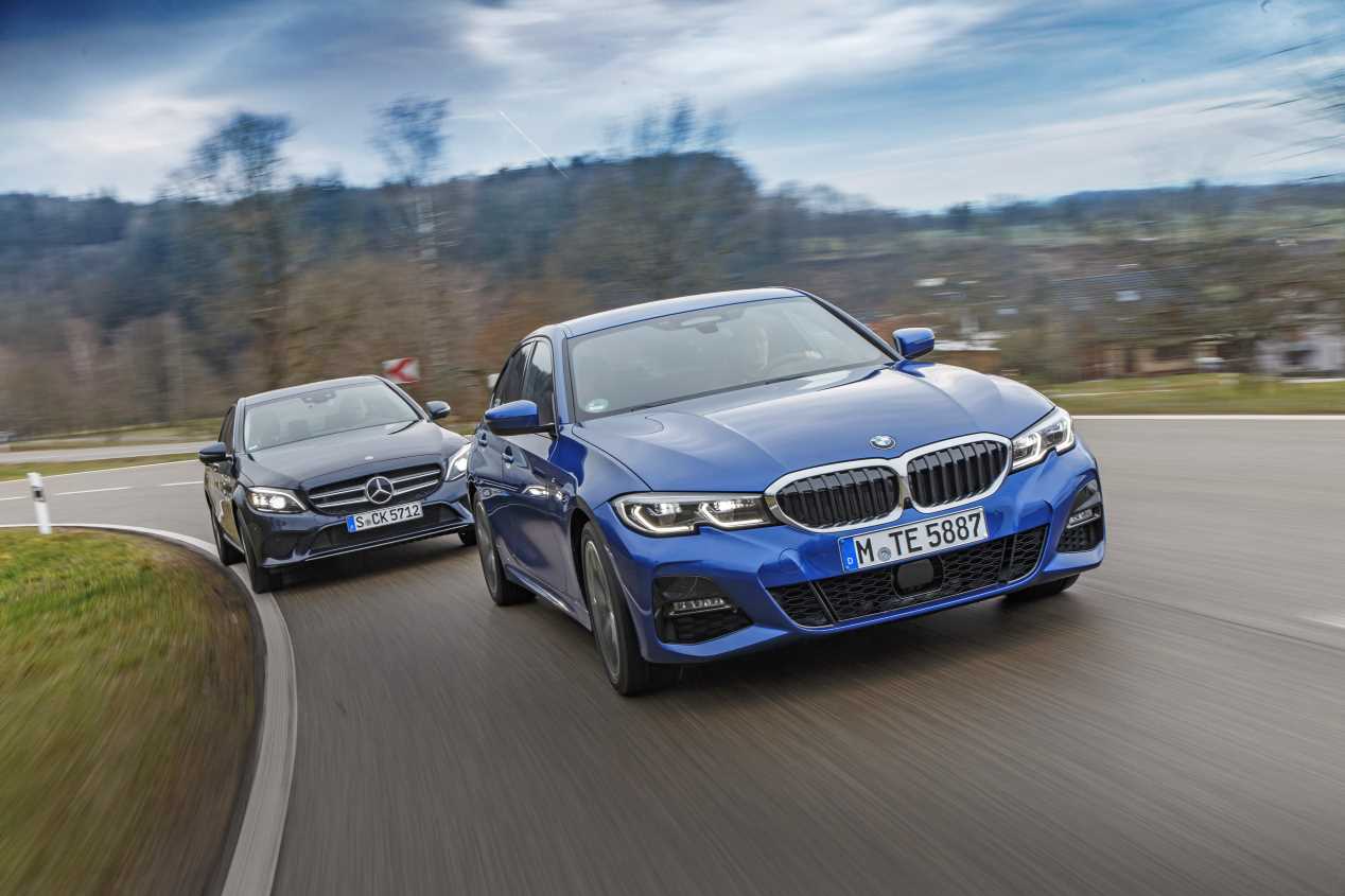 Comparativa: BMW 320d vs Mercedes C 220 d: