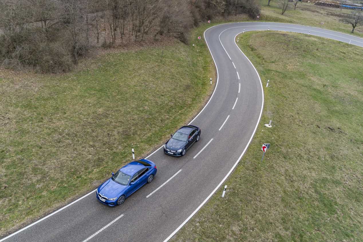 Comparativa: BMW 320d vs Mercedes C 220 d: