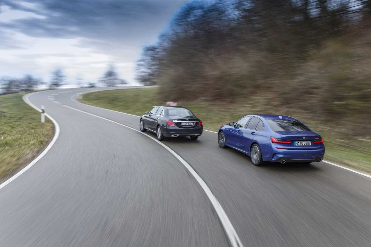 Comparativa: BMW 320d vs Mercedes C 220 d: