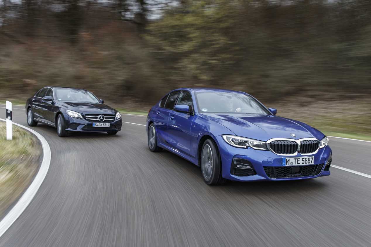 Comparativa: BMW 320d vs Mercedes C 220 d: