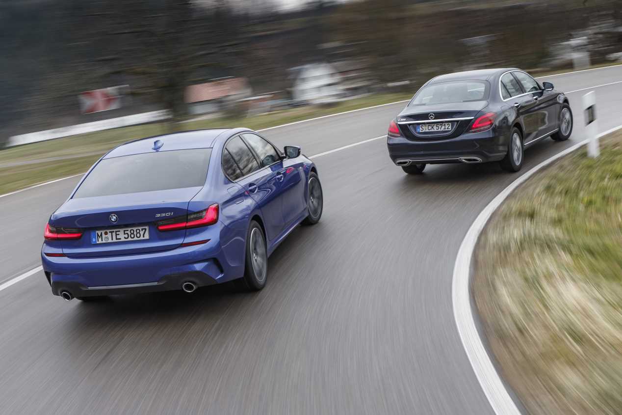 Comparativa: BMW 320d vs Mercedes C 220 d: