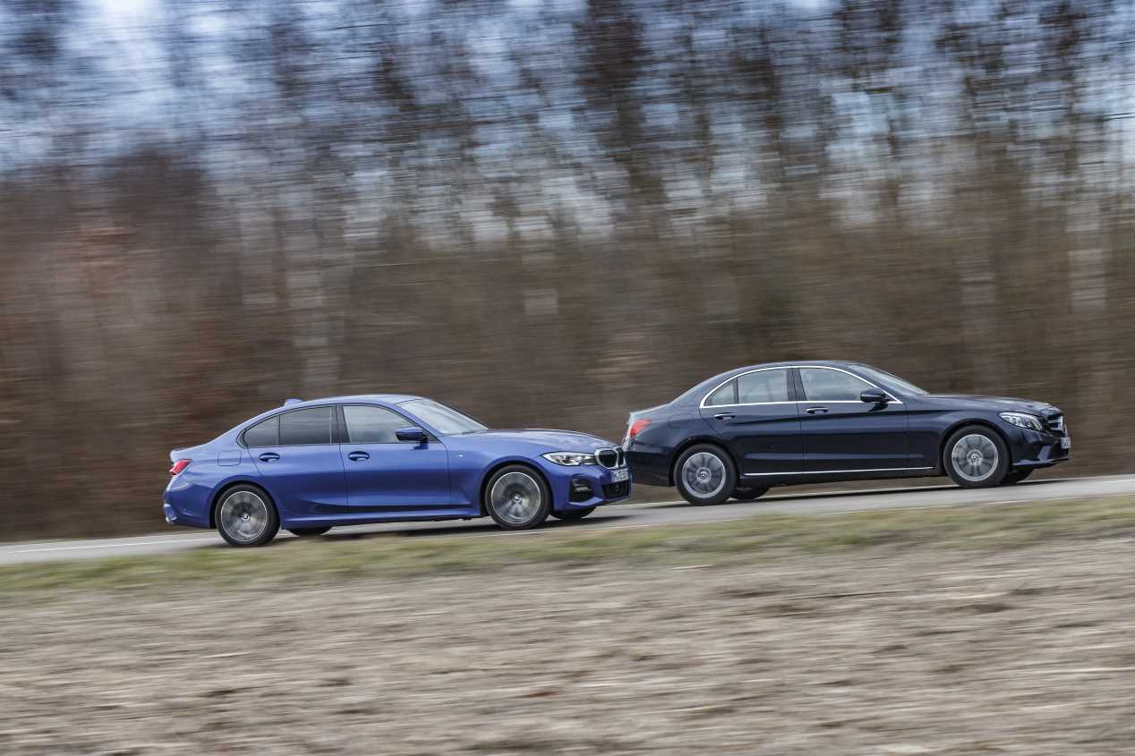 Comparativa: BMW 320d vs Mercedes C 220 d: