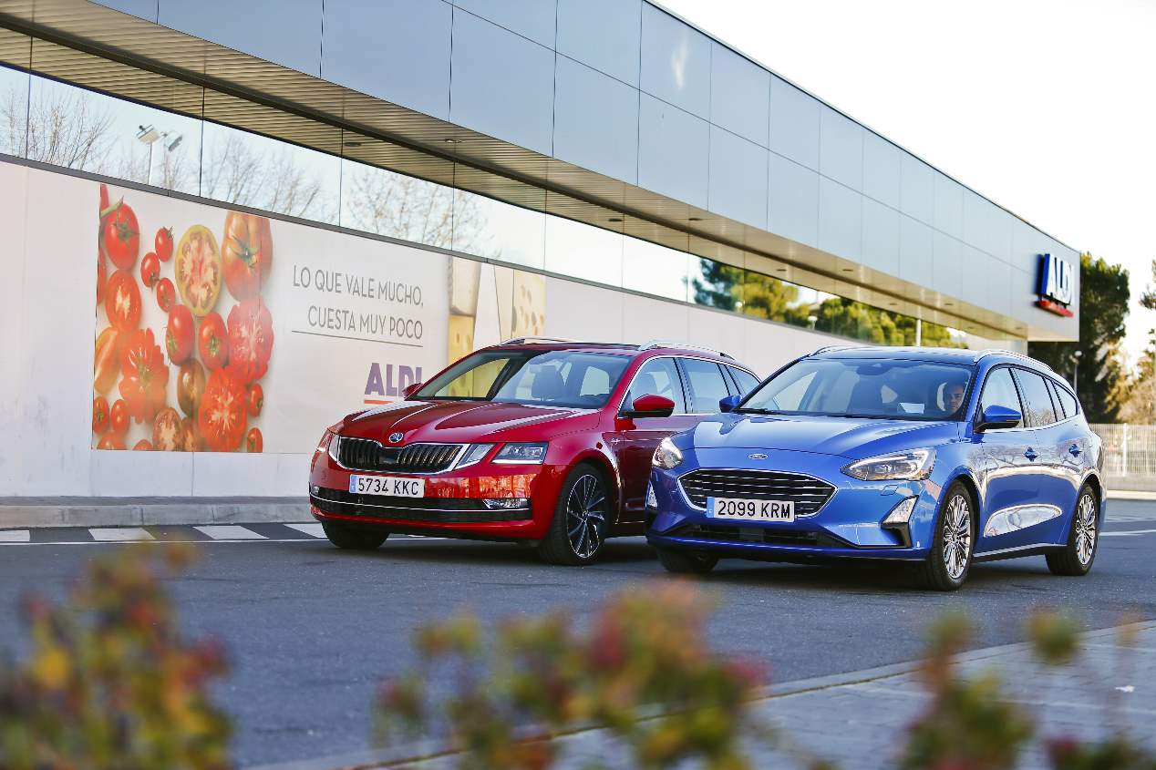 Ford Focus Sportbreak Ecoblue vs Skoda Octavia Combi: ¿qué familiar diésel es mejor?