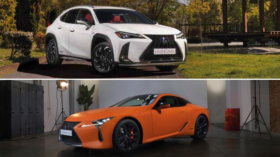 Lexus UX 250h “Engawa” y LC 500h “Matte Prototype”: nuevas versiones del SUV y el coupé