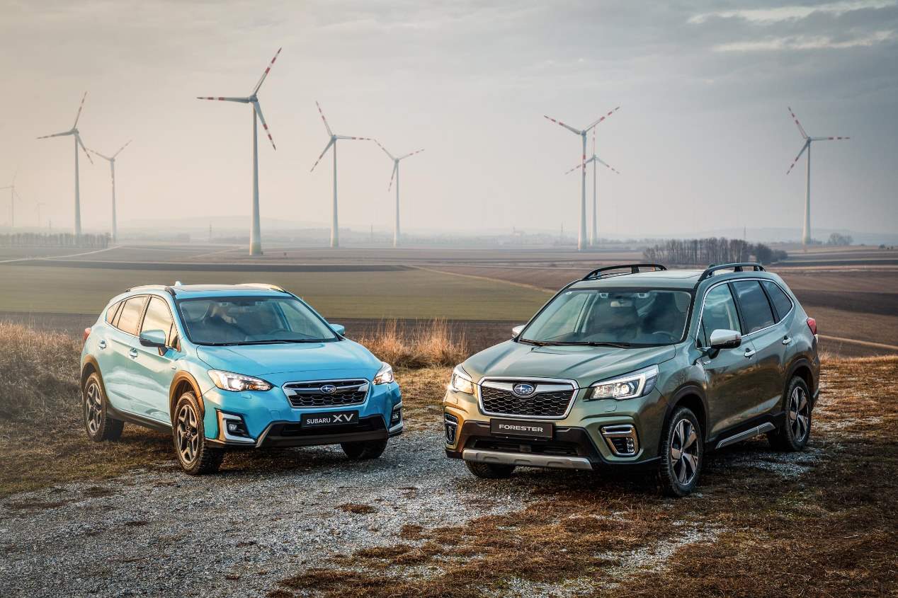 Los SUV híbridos Subaru Forester y XV Eco-Hybrid, en fotos