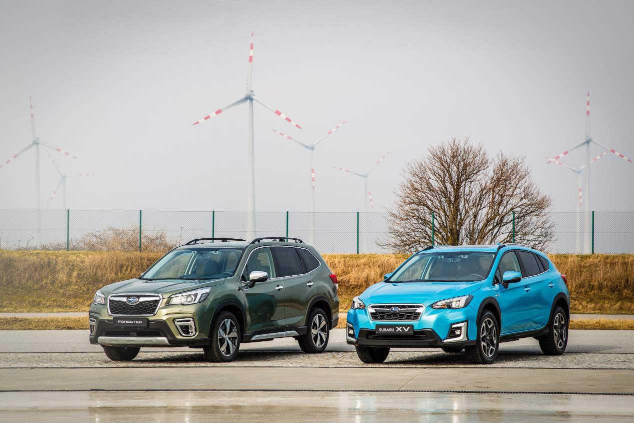 Los SUV híbridos Subaru Forester y XV Eco-Hybrid, en fotos