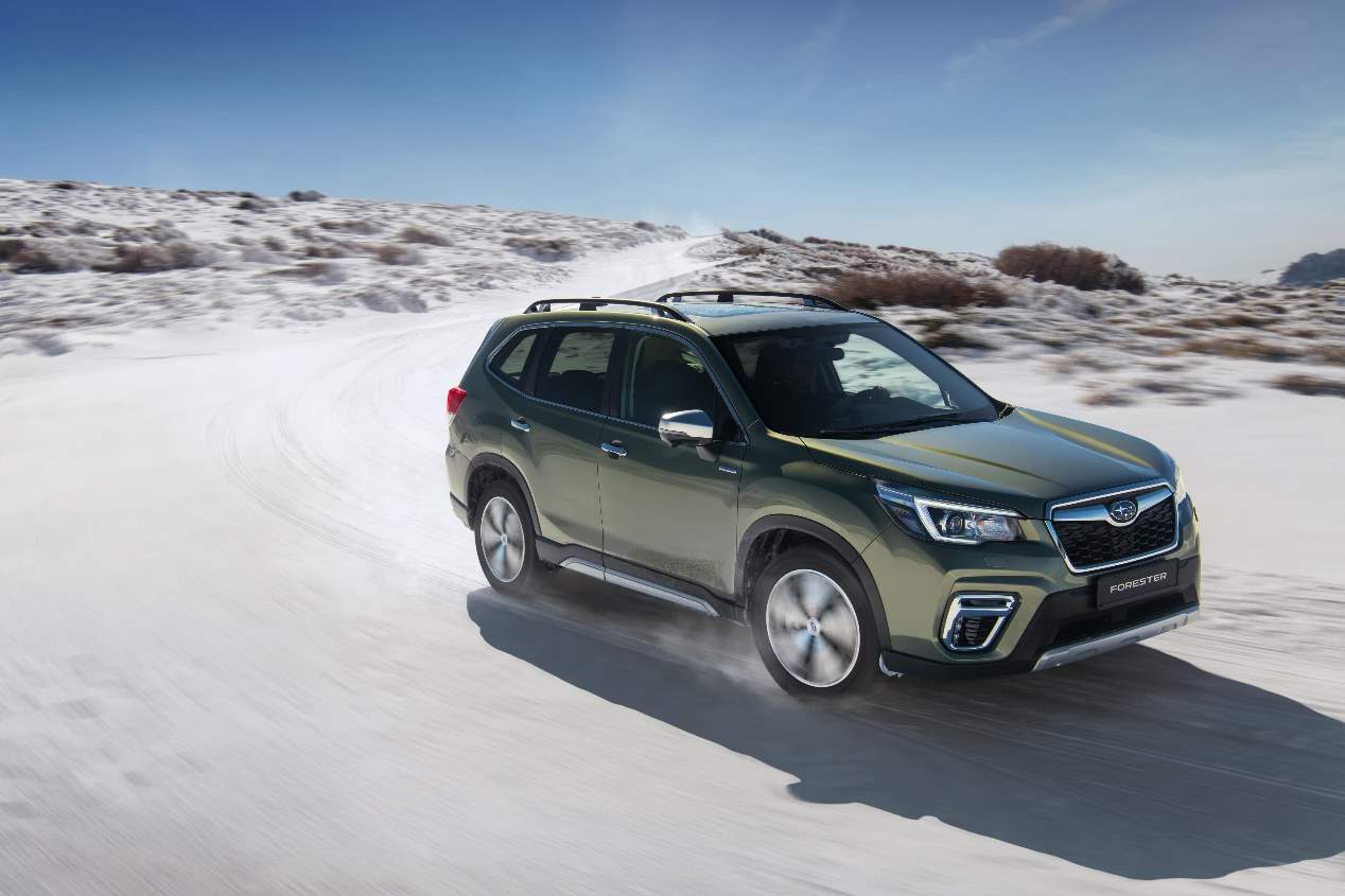 Los SUV híbridos Subaru Forester y XV Eco-Hybrid, en fotos