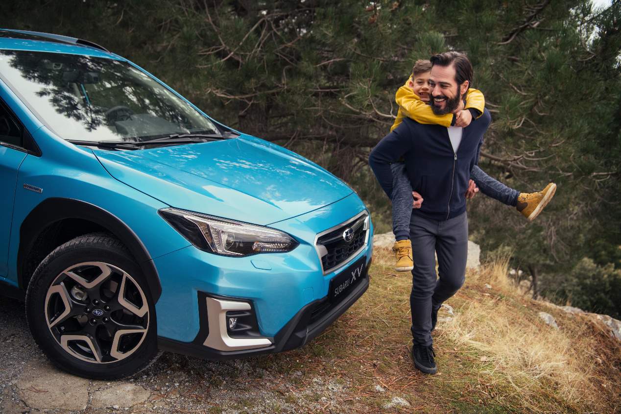 Los SUV híbridos Subaru Forester y XV Eco-Hybrid, en fotos