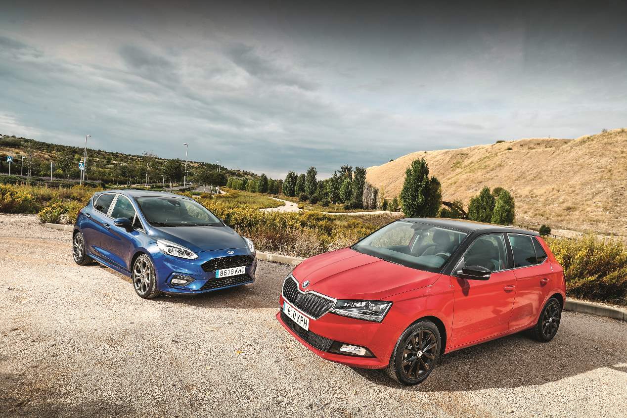 Comparativa de gasolina: Ford Fiesta vs Skoda Fabia