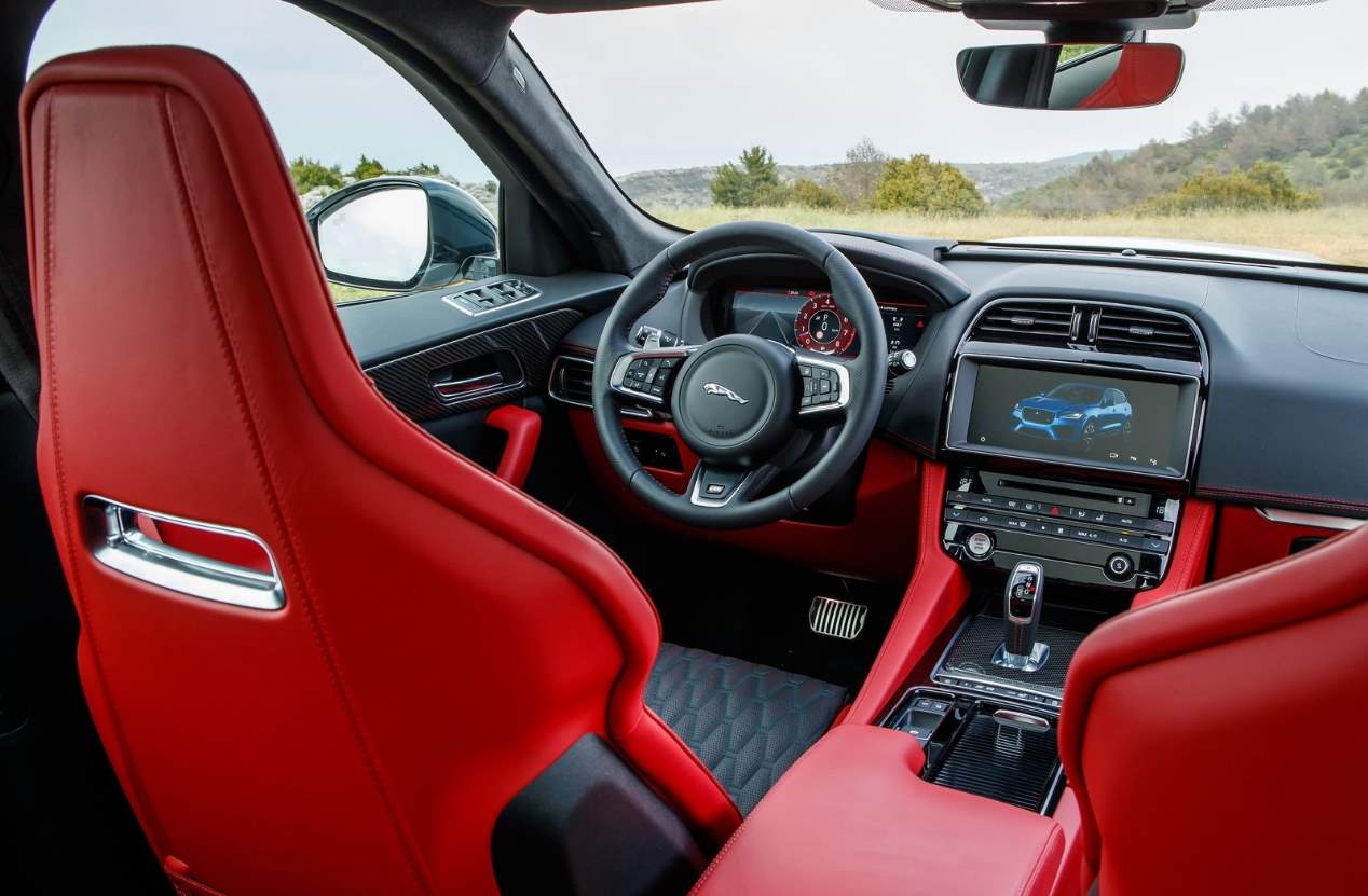 El Jaguar F-Pace SVR, en fotos