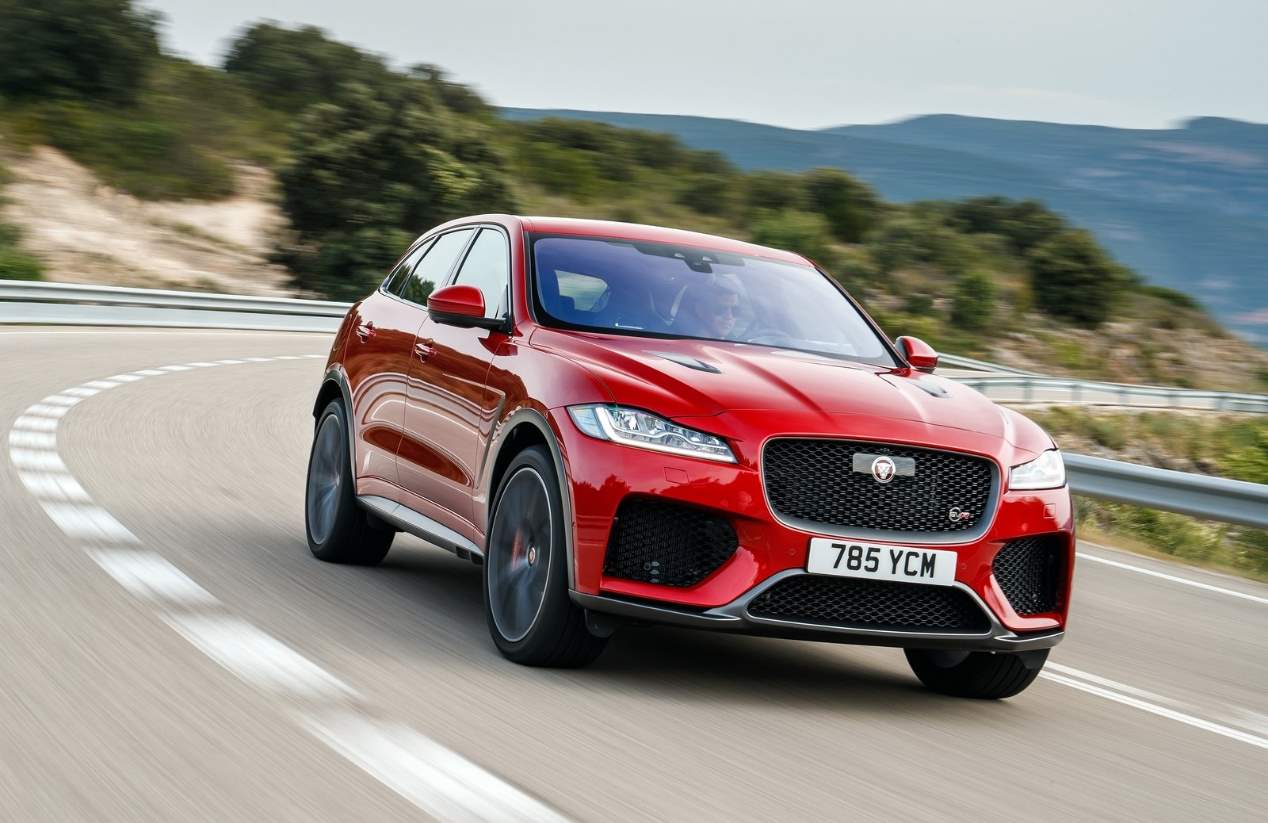 El Jaguar F-Pace SVR, en fotos