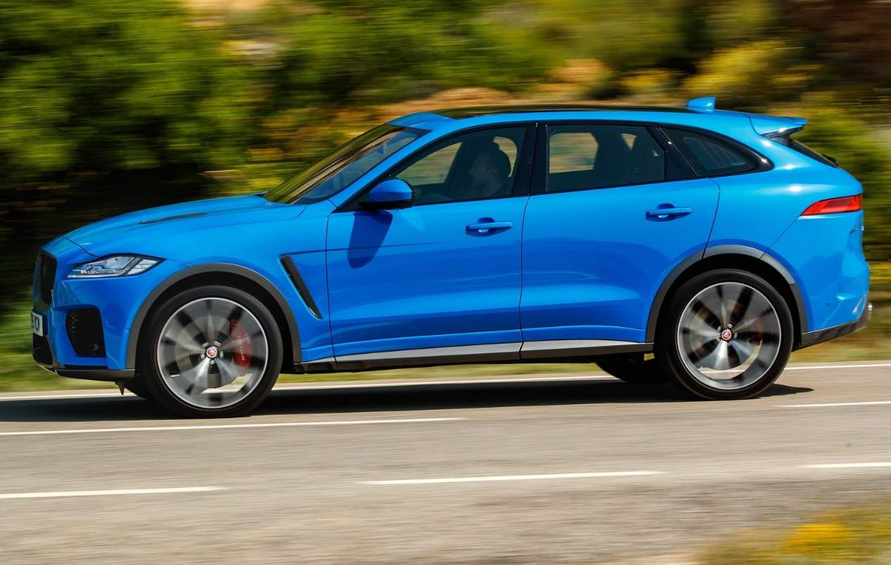 El Jaguar F-Pace SVR, en fotos