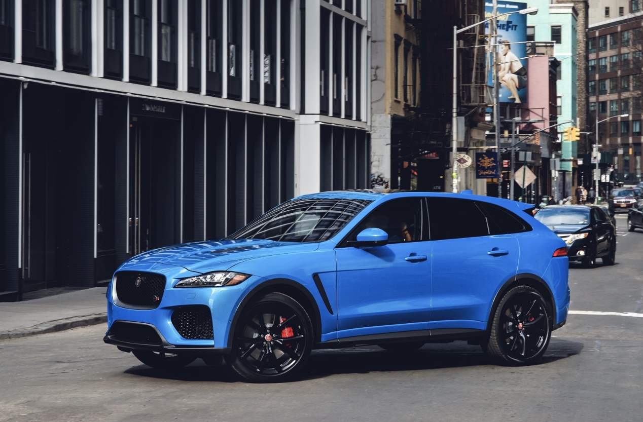 El Jaguar F-Pace SVR, en fotos