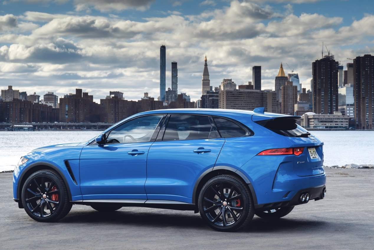 El Jaguar F-Pace SVR, en fotos