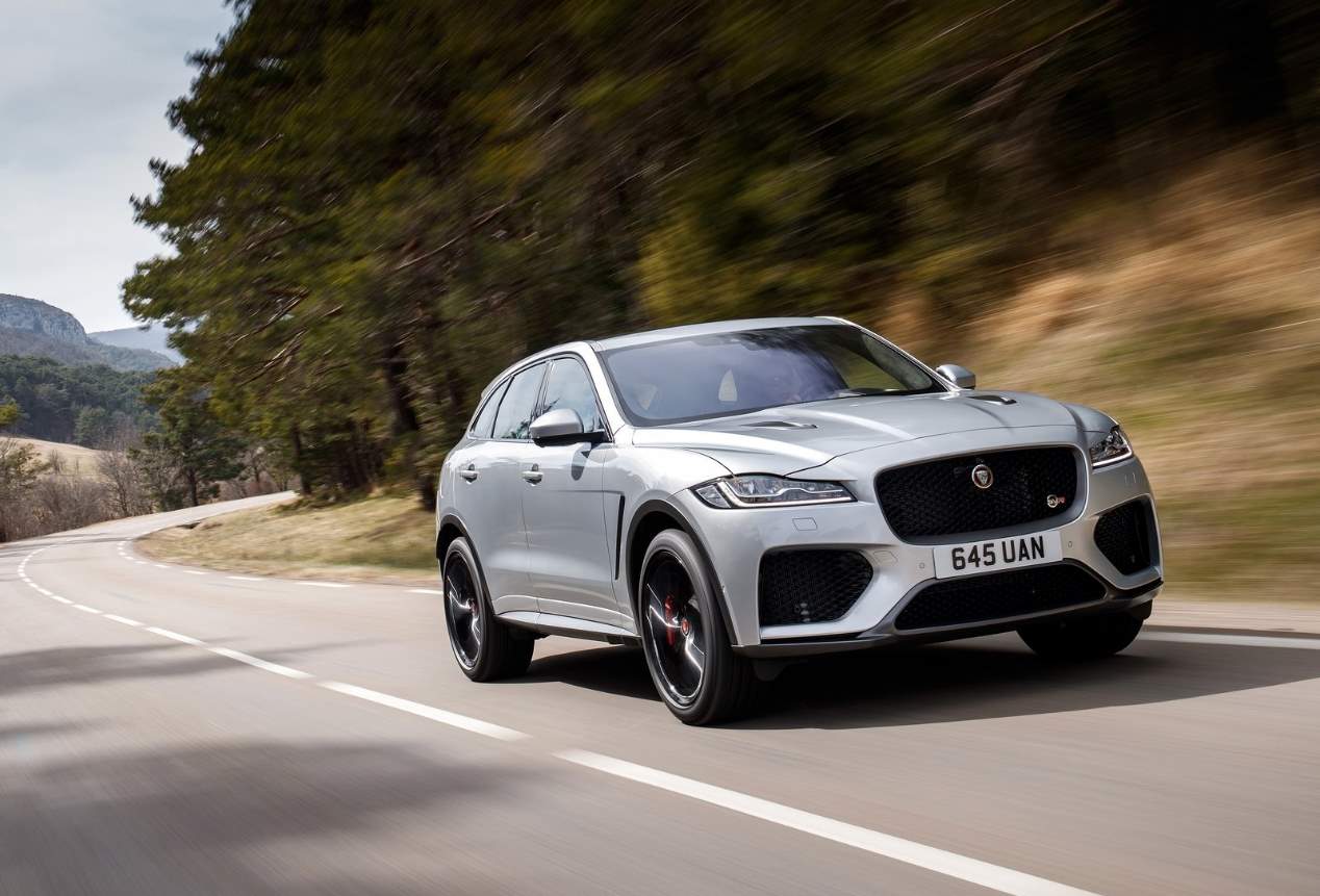 El Jaguar F-Pace SVR, en fotos
