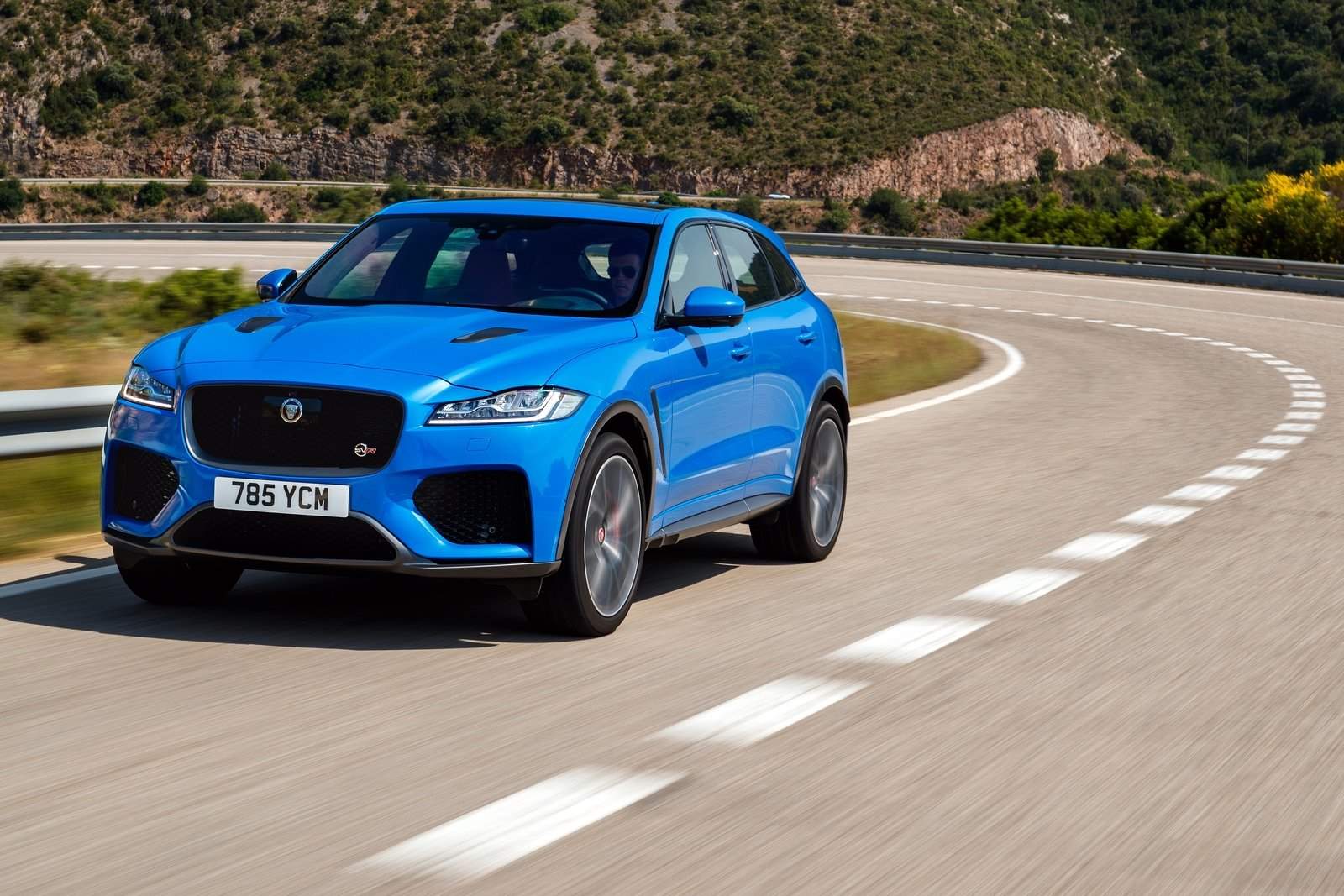 El Jaguar F-Pace SVR, en fotos