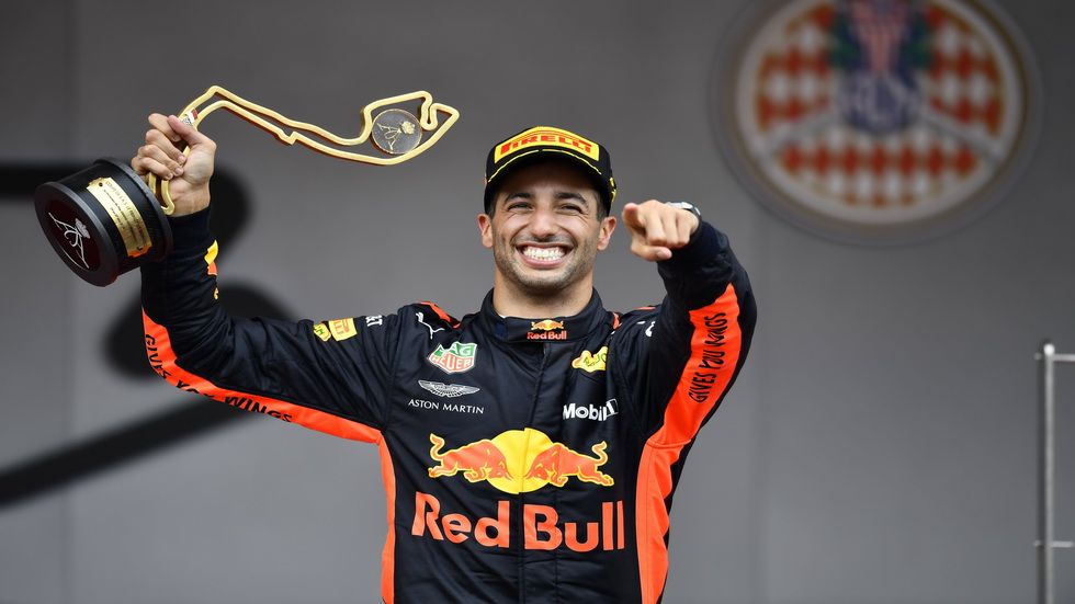 Daniel Ricciardo consiguió la victoria y pole position en el GP de Mónaco de 2018