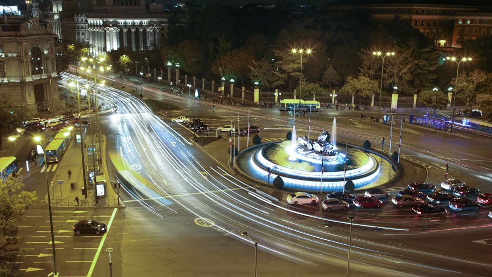La Plaza de Cibeles, uno de los puntos donde más se multa en Madrid Central