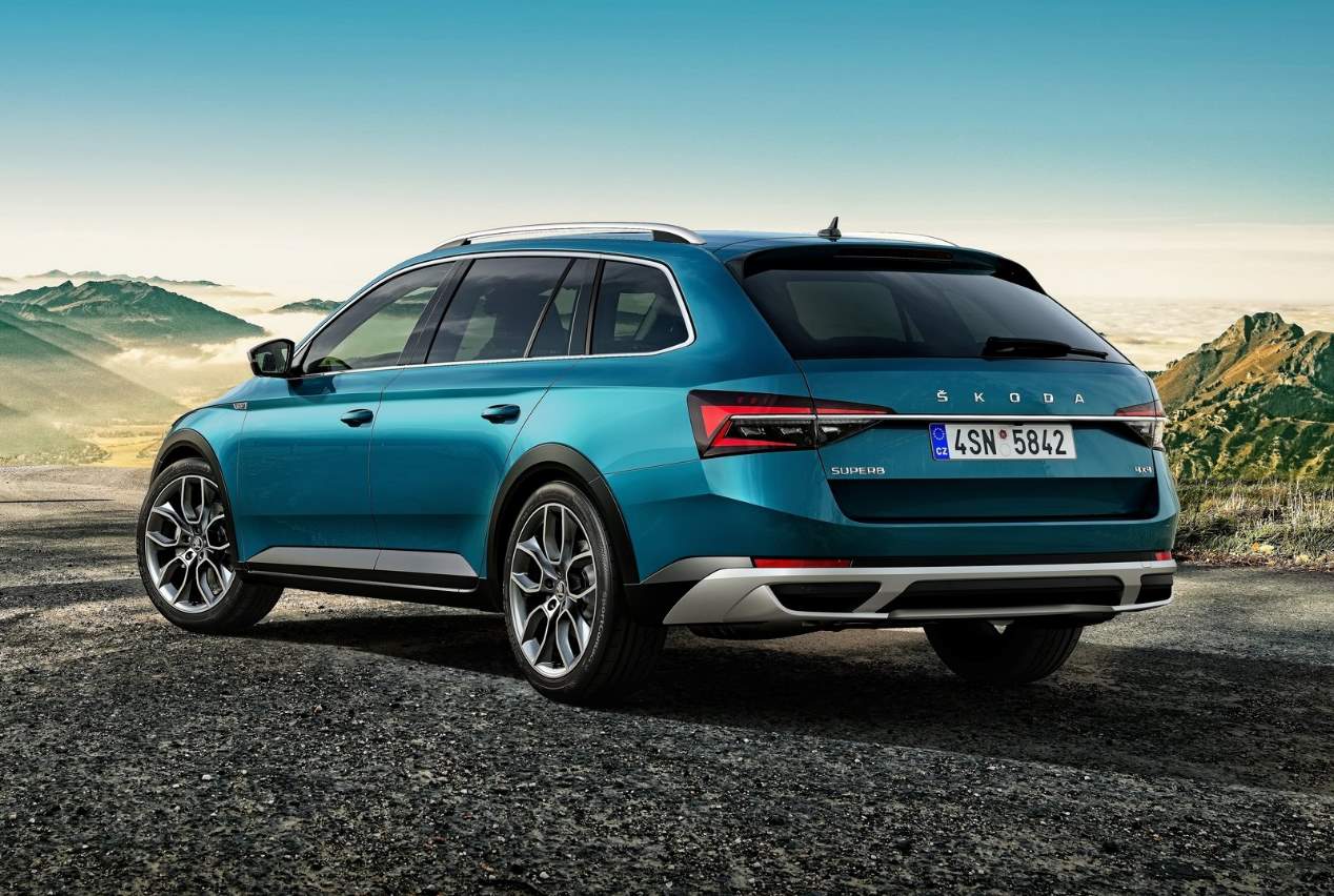 Skoda Superb Scout 2020: la versión más campera del Superb, en fotos
