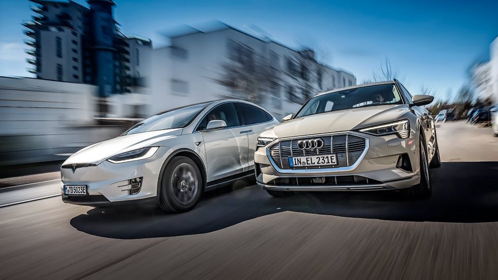 Audi e-tron vs Tesla Model X, ¿cuál es el mejor SUV eléctrico?