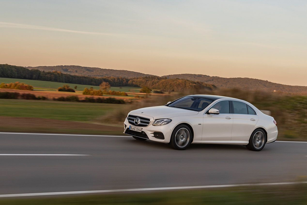 Mercedes E 300 de: así es el híbrido Diesel enchufable de Mercedes
