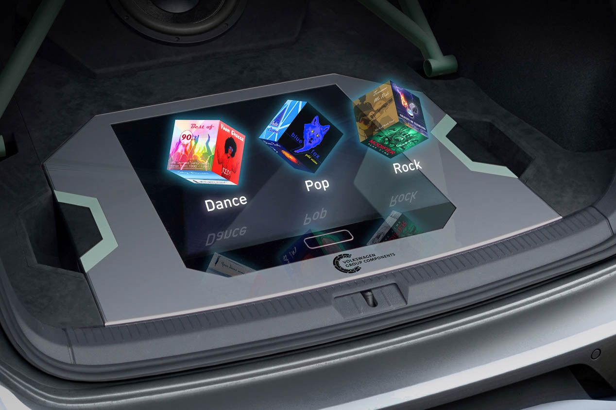 Hologramas en Volkswagen: así será el manejo del coche en el futuro. 