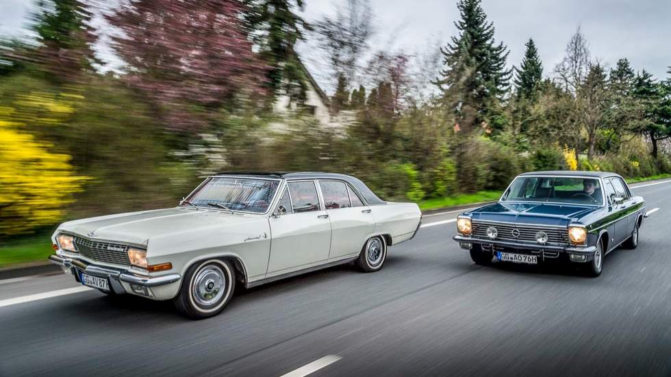  Opel Admiral A (1964-1968) y Opel Diplomat B (1969-1977)