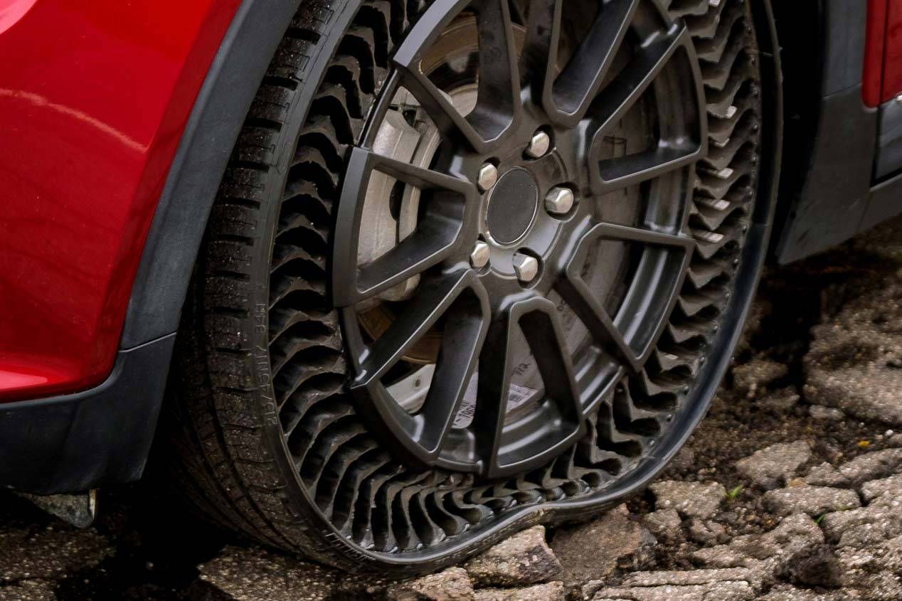 Michelin Uptis, la rueda sin aire, para 2024