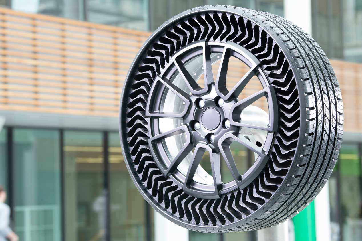 Michelin Uptis, la rueda sin aire, para 2024