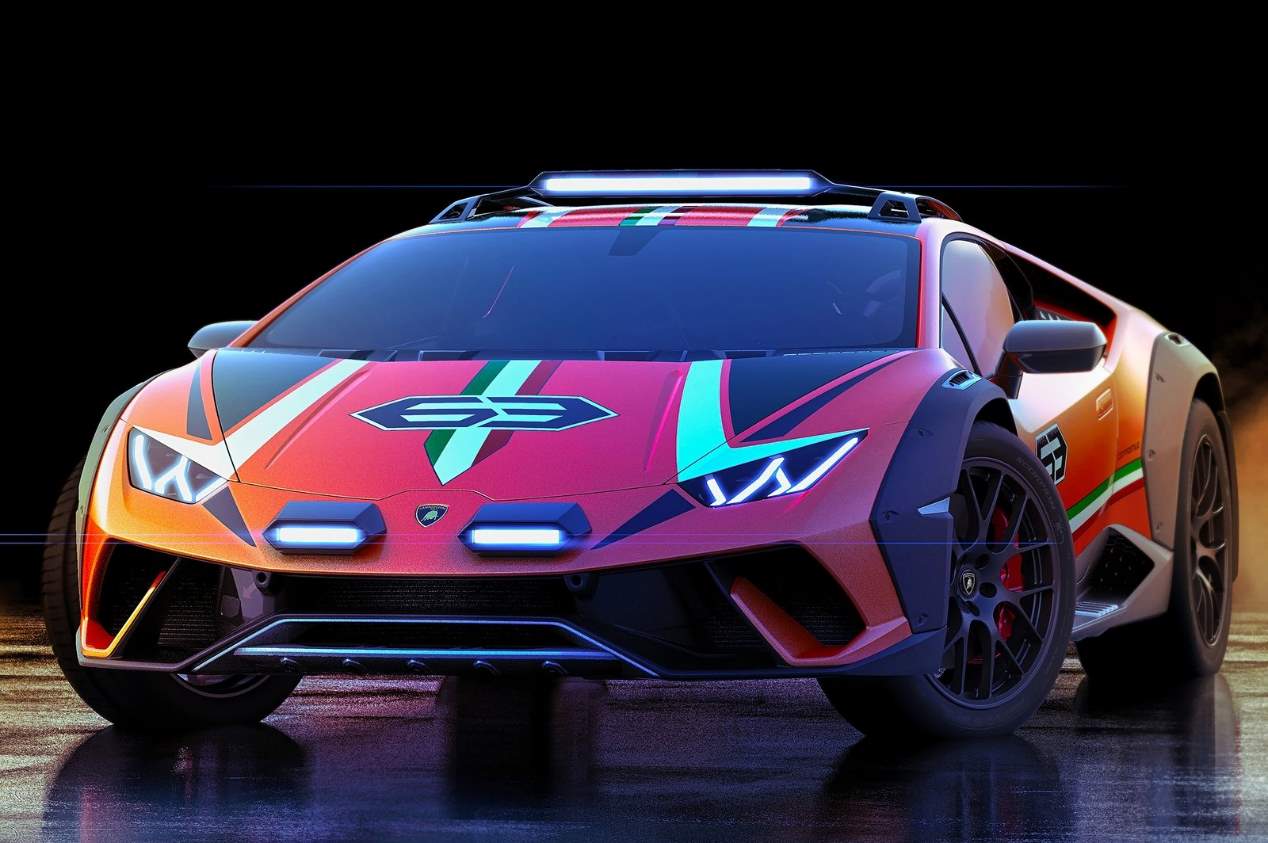 Lamborghini Huracán Sterrato Concept, el nuevo "toro" para hacer 4x4