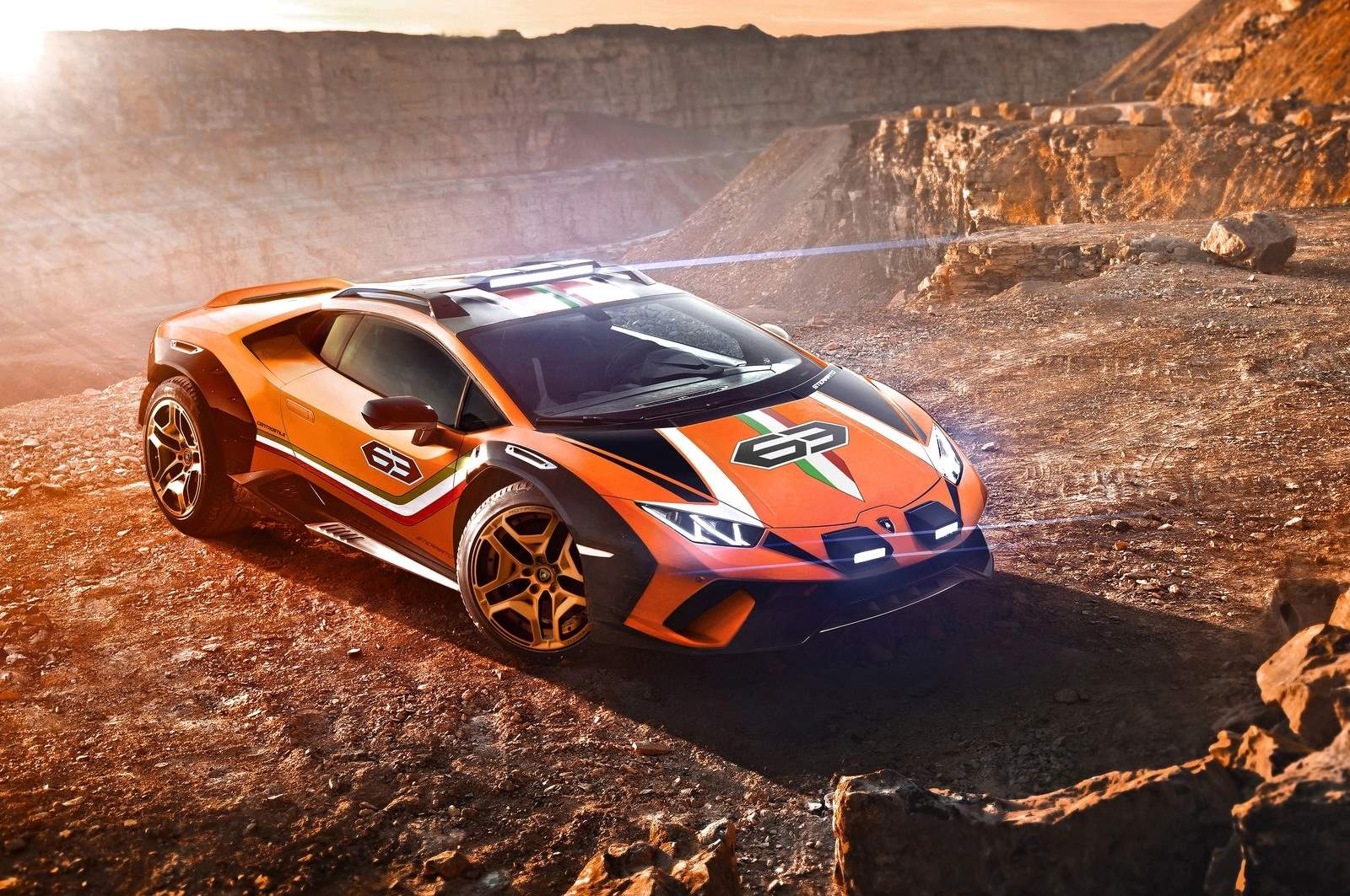 Lamborghini Huracán Sterrato Concept, el nuevo "toro" para hacer 4x4