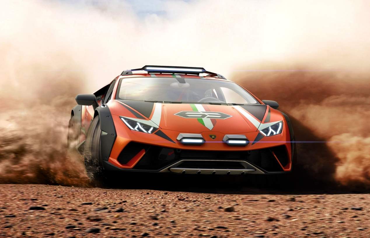 Lamborghini Huracán Sterrato Concept, el nuevo "toro" para hacer 4x4