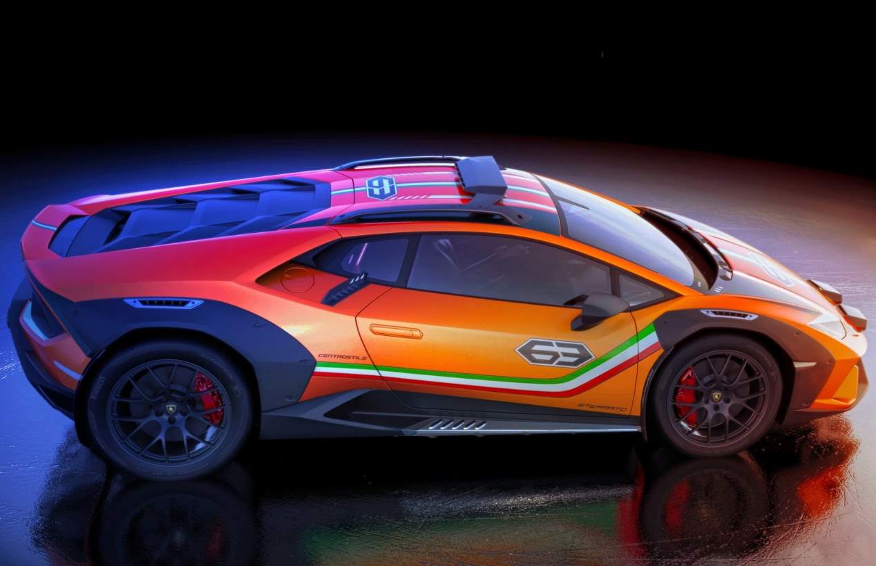 Lamborghini Huracán Sterrato Concept, el nuevo "toro" para hacer 4x4