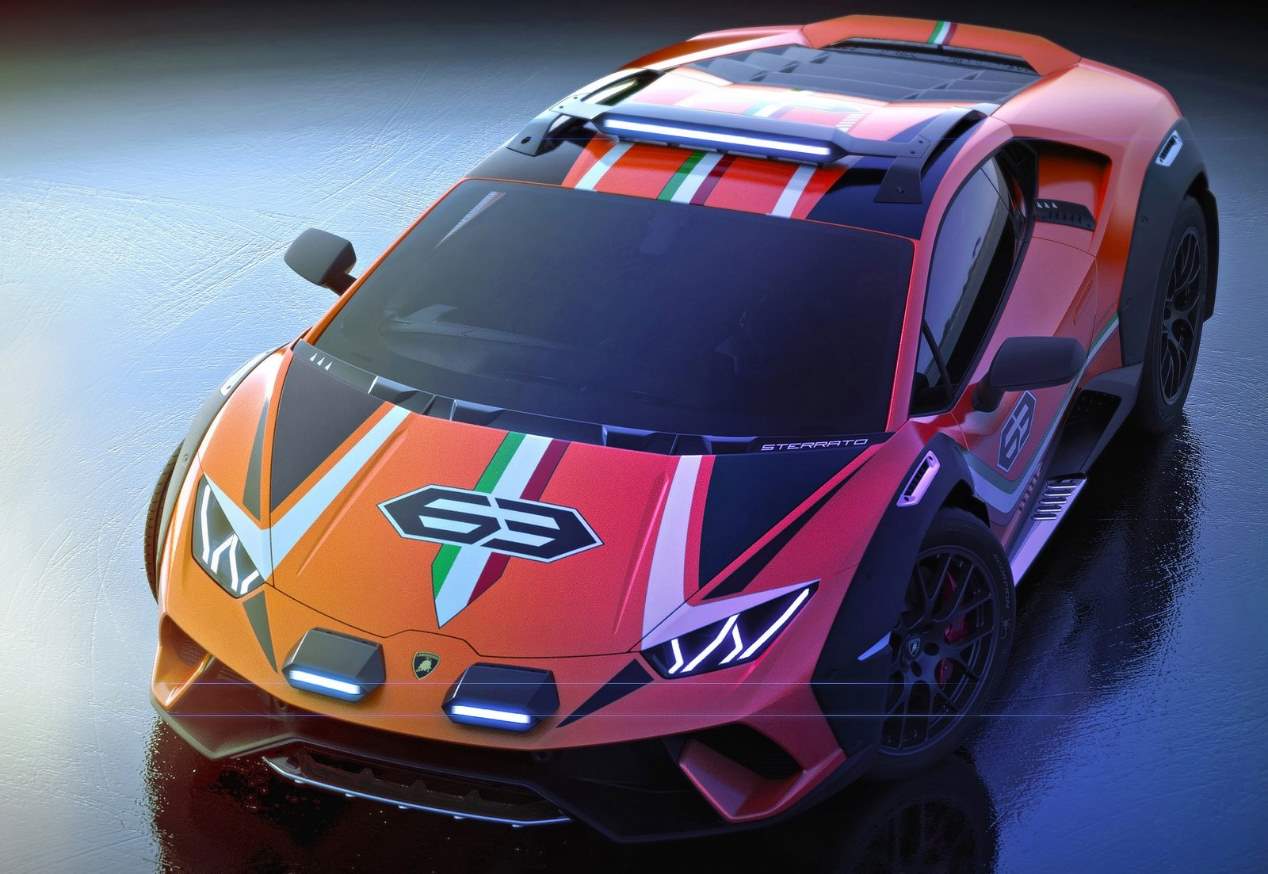 Lamborghini Huracán Sterrato Concept, el nuevo "toro" para hacer 4x4
