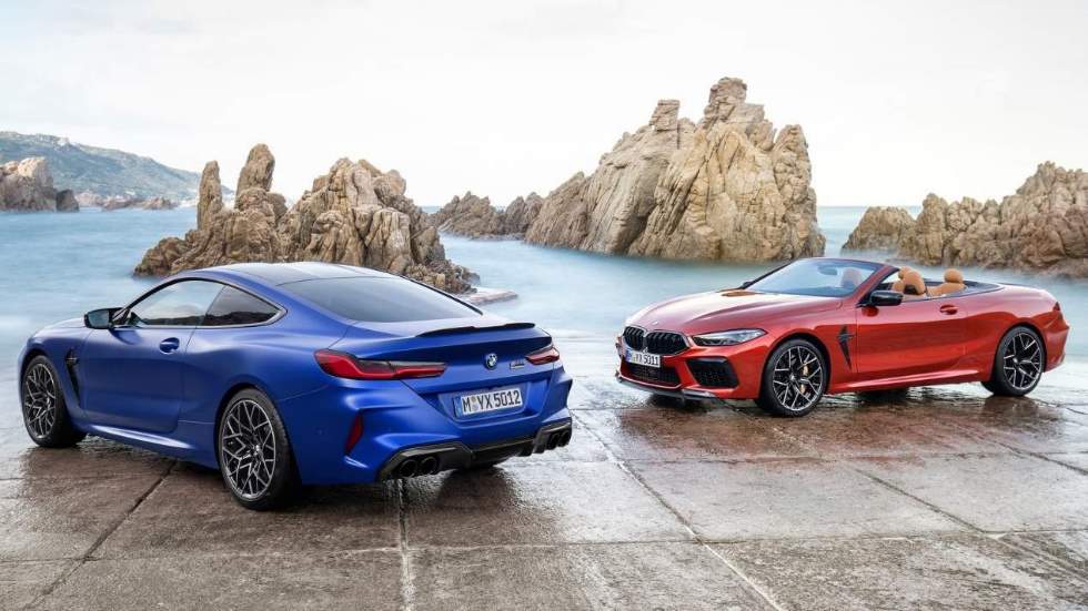 BMW M8 Competition Coupé y Cabrio 2019: con 625 CV bajo el capó