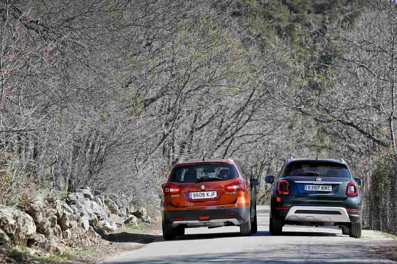 Comparativa: Fiat 500X 1.0 Firefly vs Suzuki S-Cross 1.0 VVT
